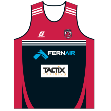 Valentine Devils Training Singlet Front